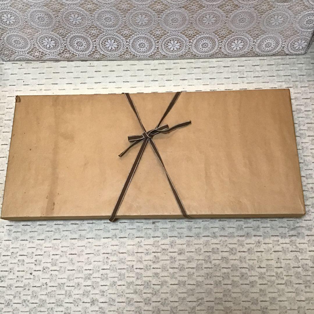 茶道具 長板 大小2枚組 利休形 長板 書付　共箱  S137N