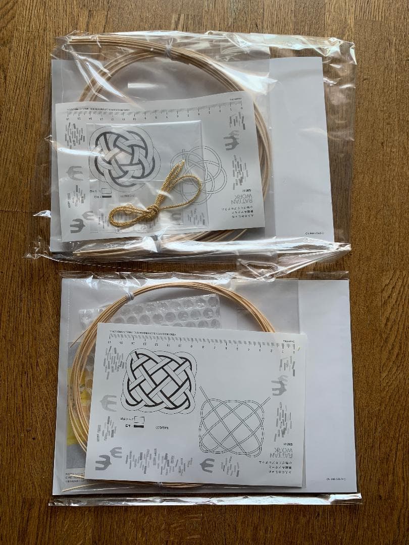 ★フェリシモ／大人のおしゃれ籐（とう）編みアクセと小物づくりプログラム★