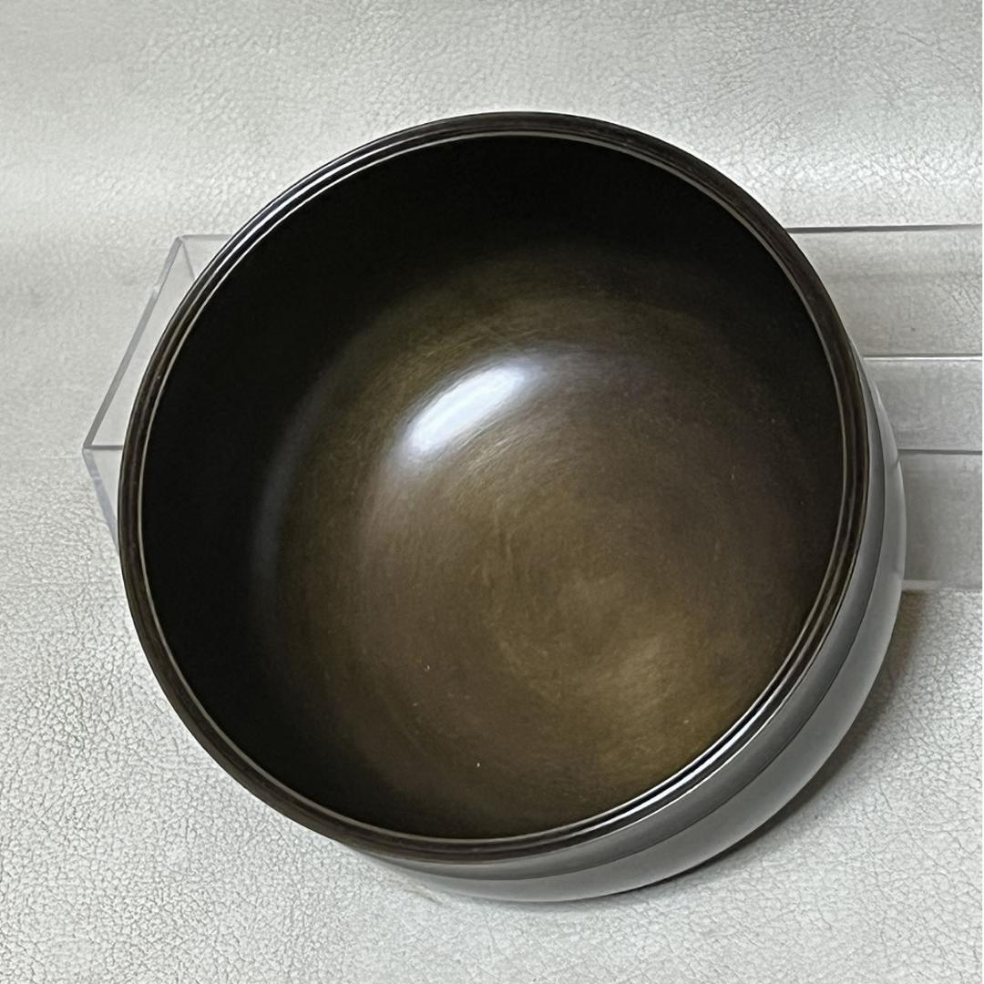 唐銅 建水 一ノ瀬宗辰 淡々斎好 口糸目建水 共箱 茶道具 【k3578】