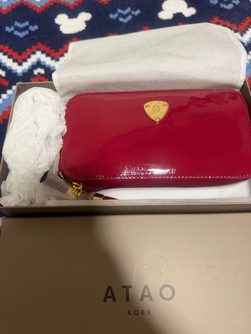 新品未使用　ATAO アタオ　アミュレット　エナメル　ルビー