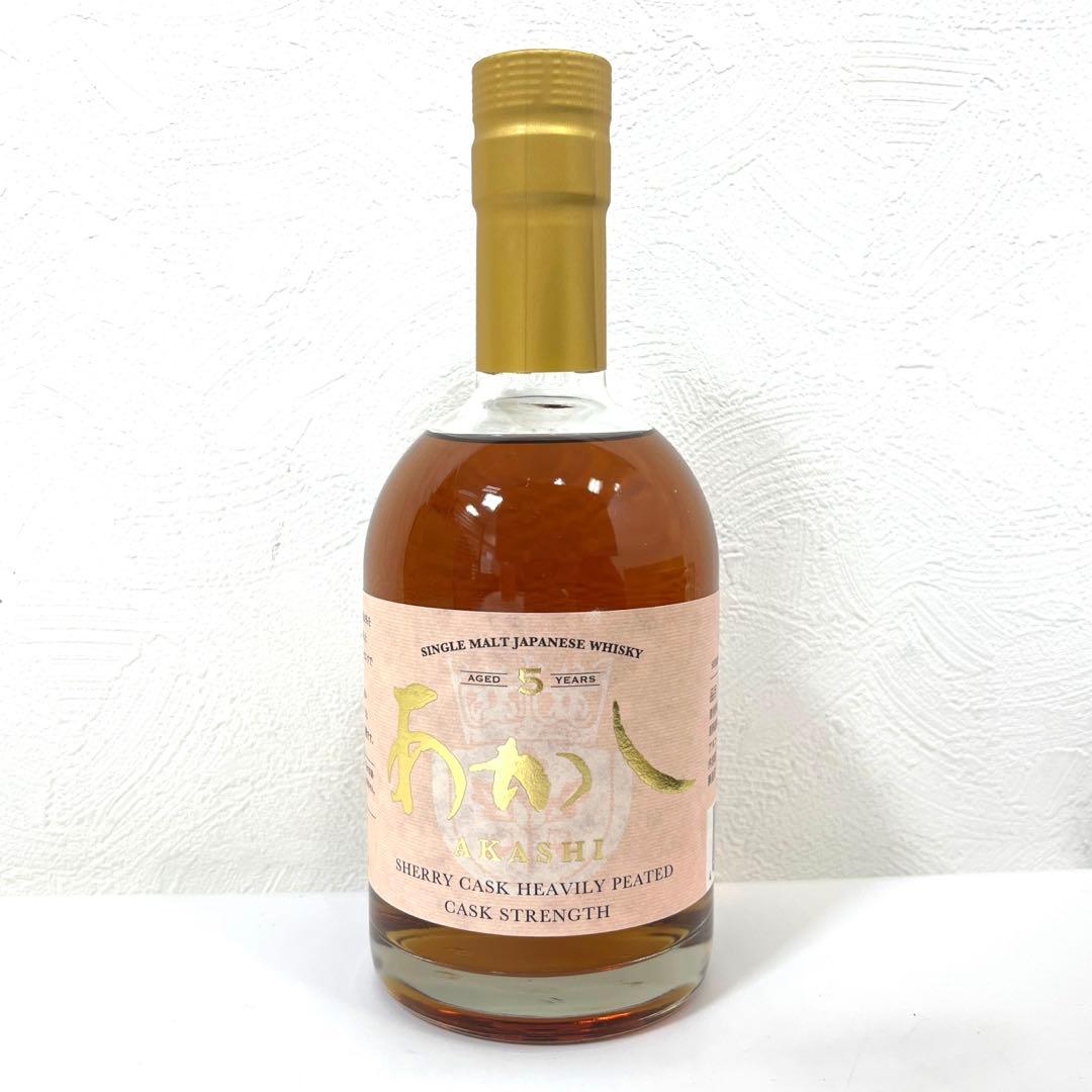 【未開栓】あかし　5年 シングルモルトウイスキー 江井ヶ嶋 500ml