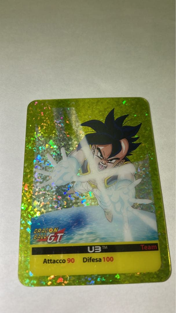 【超激レア・イタリア限定生産】ドラゴンボールGT ラミンカード 100枚＋箱