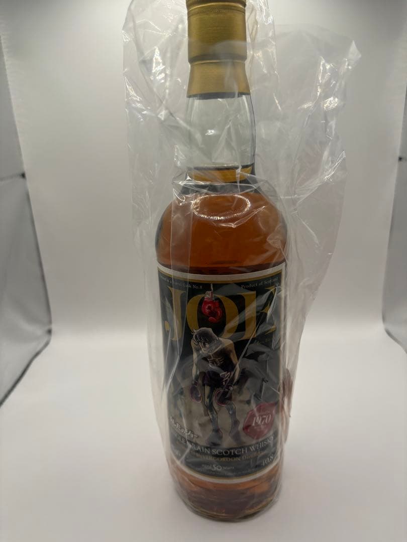 『あしたのジョー』ラベル・ウイスキー　力石徹ラベル　インバーゴードン1970