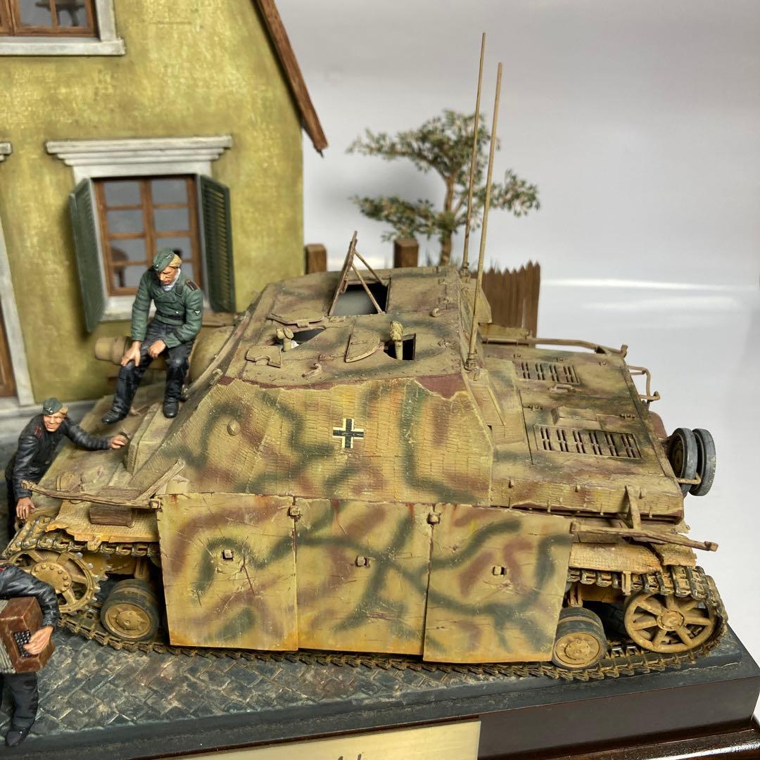 戦場ディオラマ模型完成品1/35『誰も来ない演奏会』