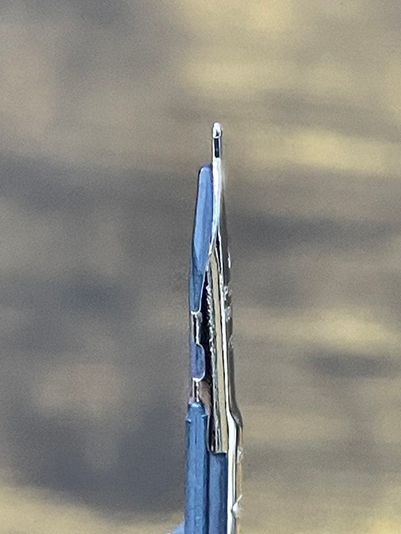 筆記確認＆洗浄済　キャップレス　マットブラック　18金　極細　パイロット　万年筆