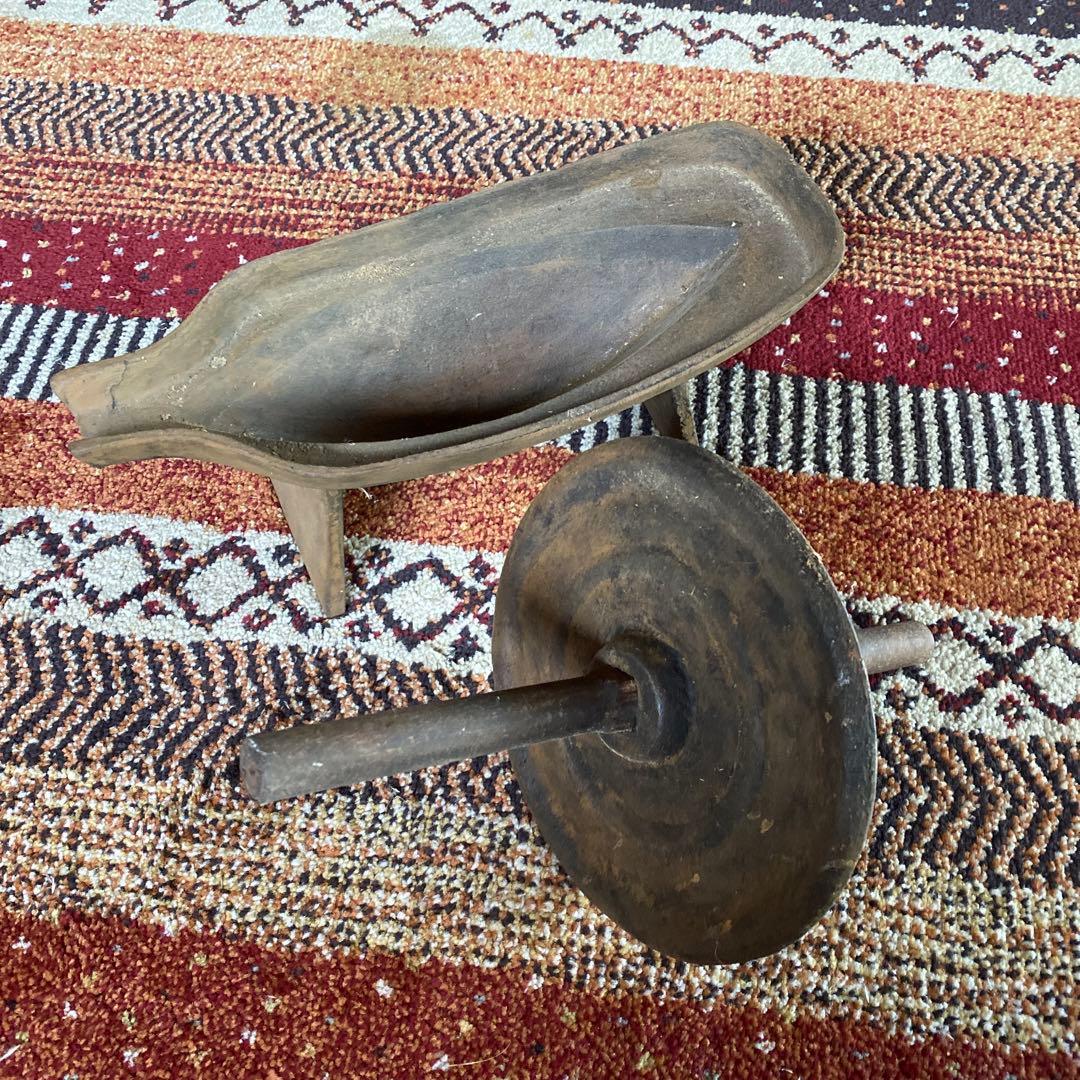 昭和　初期　薬研 やげん くすり 鉄製 骨董品　ヴィンテージ