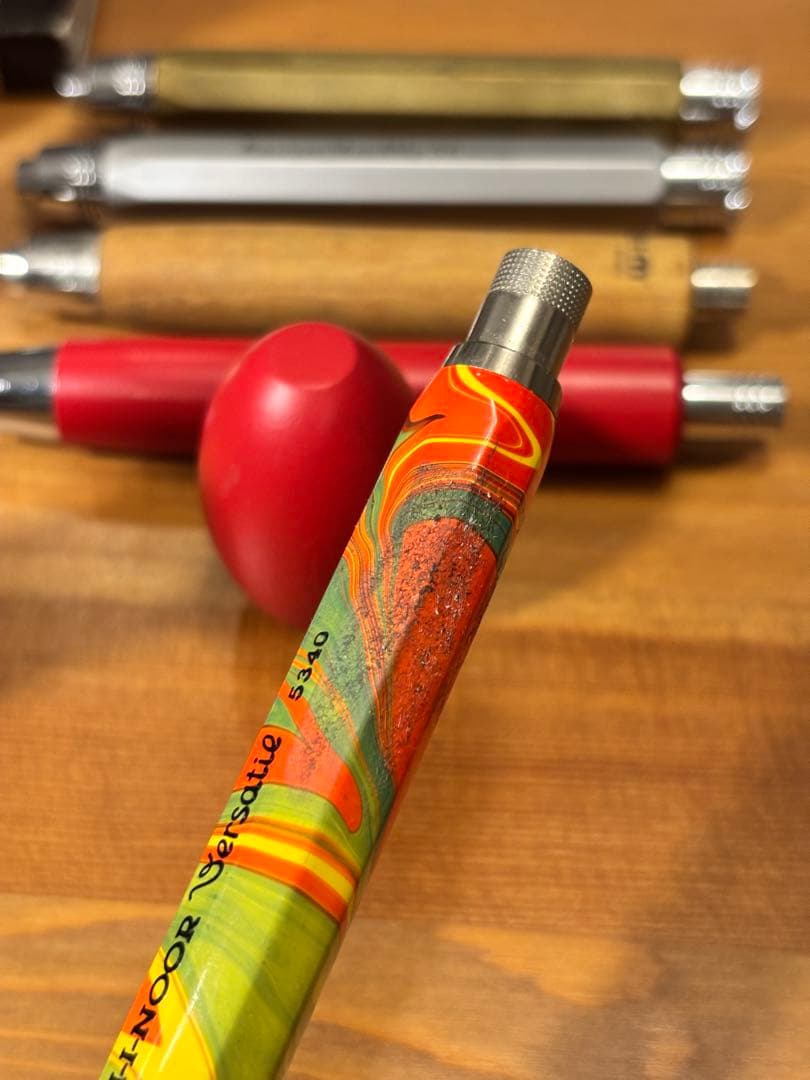 芯ホルダー5本と、替え芯セット 5.6 5.5mm e+m コヒノール　カヴェコ