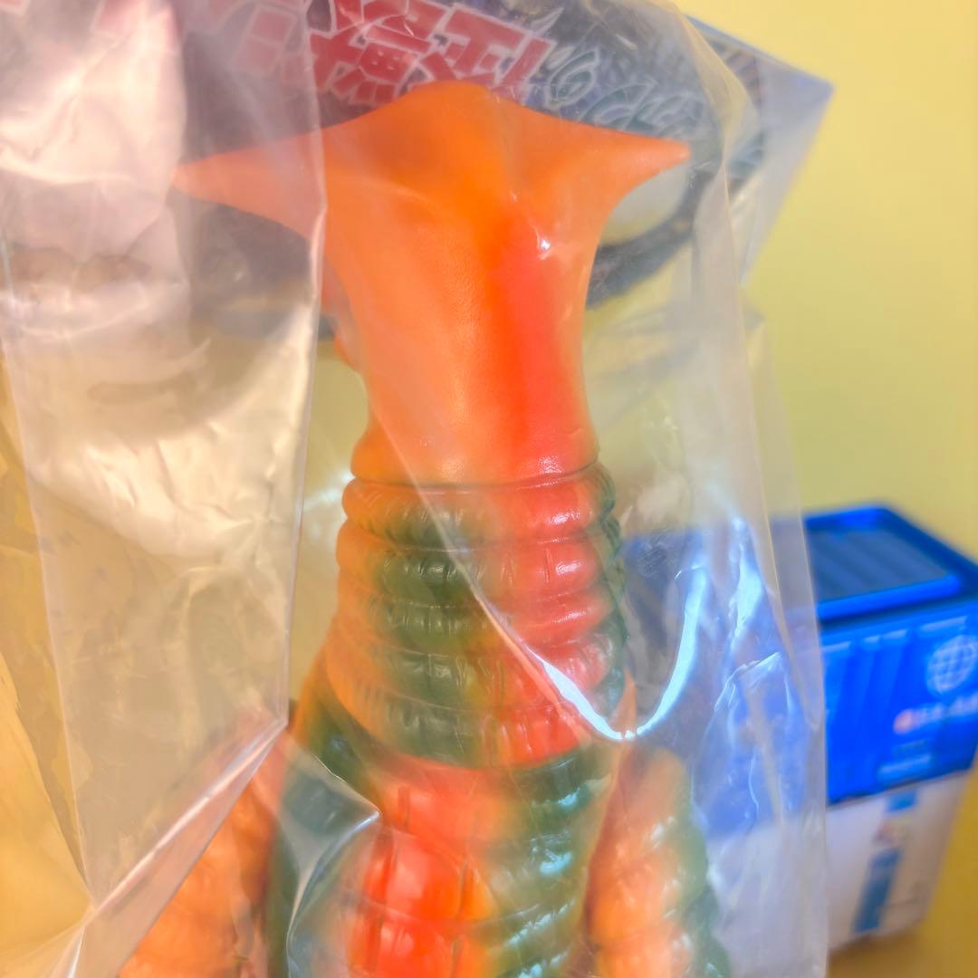 ブルマァク　サドラー　オレンジ　ソフビ　帰ってきたウルトラマン