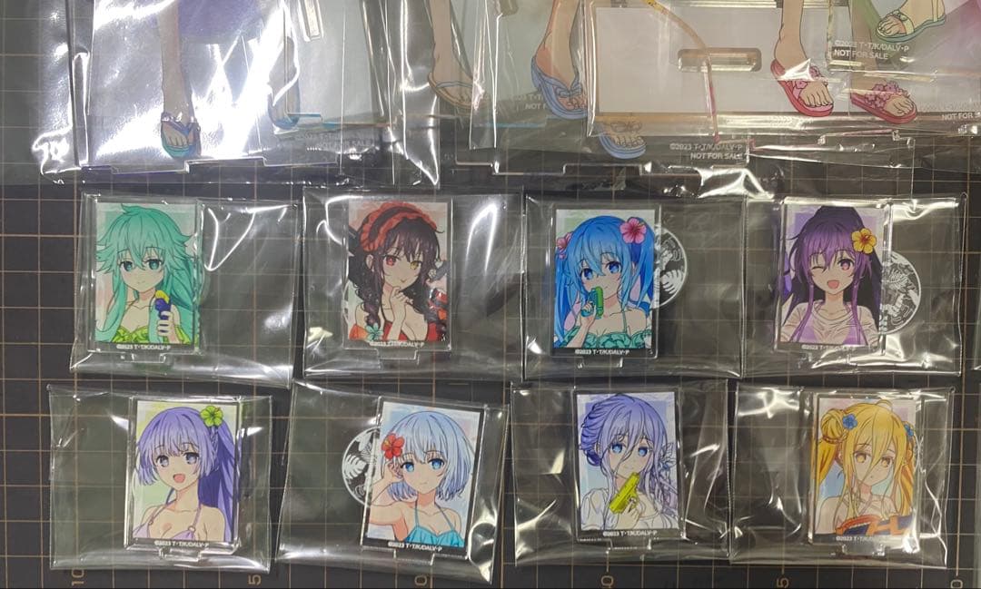 デート・ア・ライブ　一撃コレクション　ビッグアクリルスタンド＆ミニコンプリート