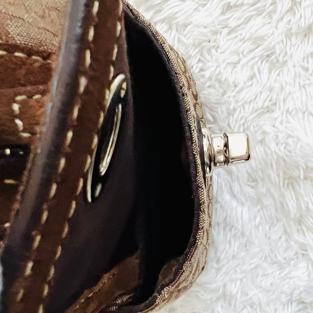 【美品】COACH コーチ ソーホー ミニシグネチャー ハンドバッグ