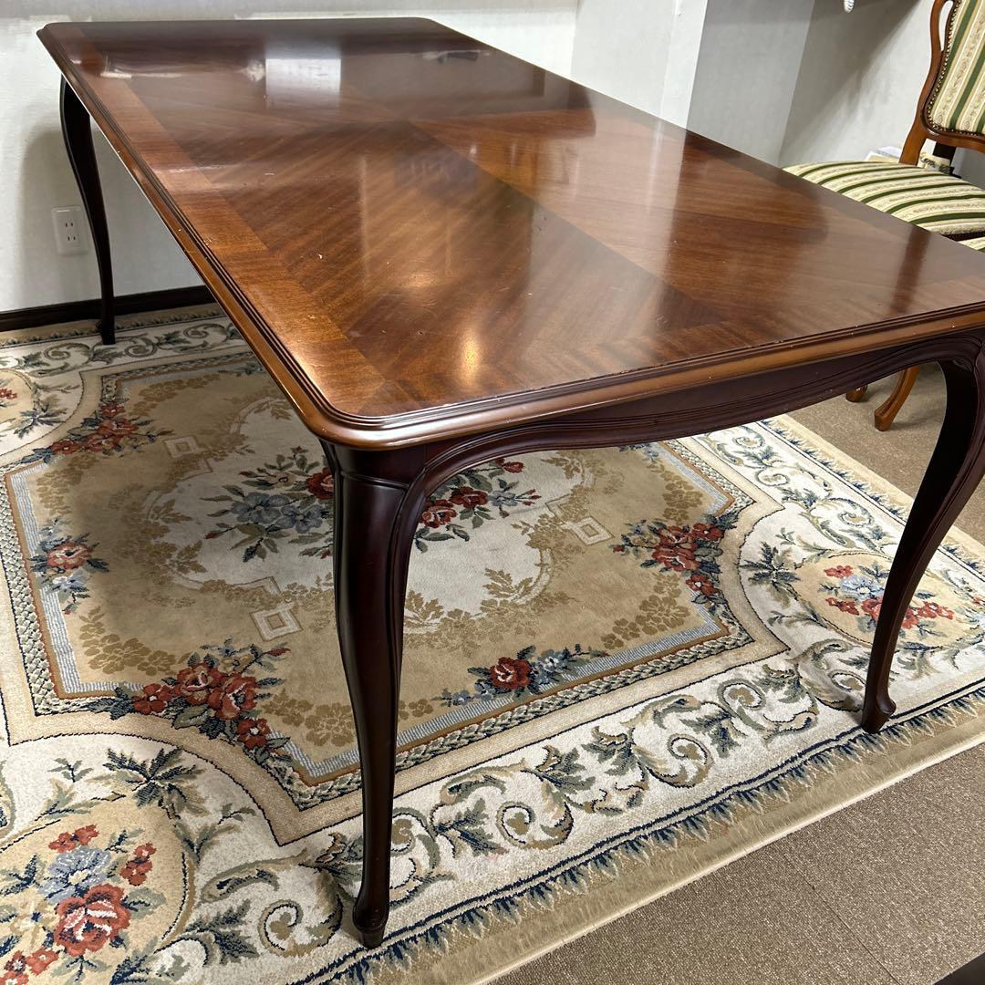 アンティーク天然木テーブル