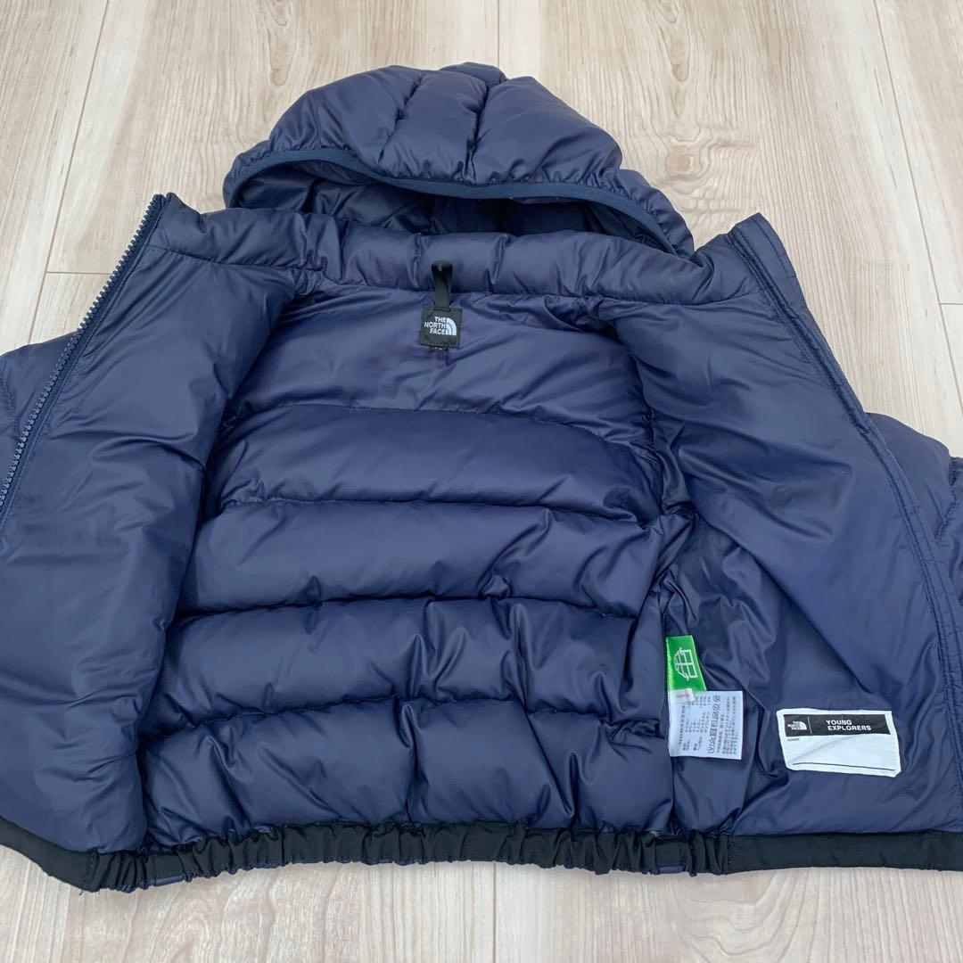【美品】ノースフェイス ダウン アウター ジャケット コート90㎝