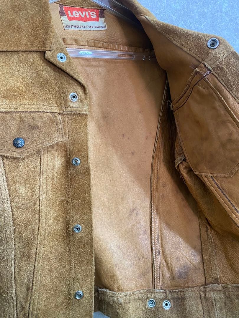 【K】Levi's スエードブラウンジャケット