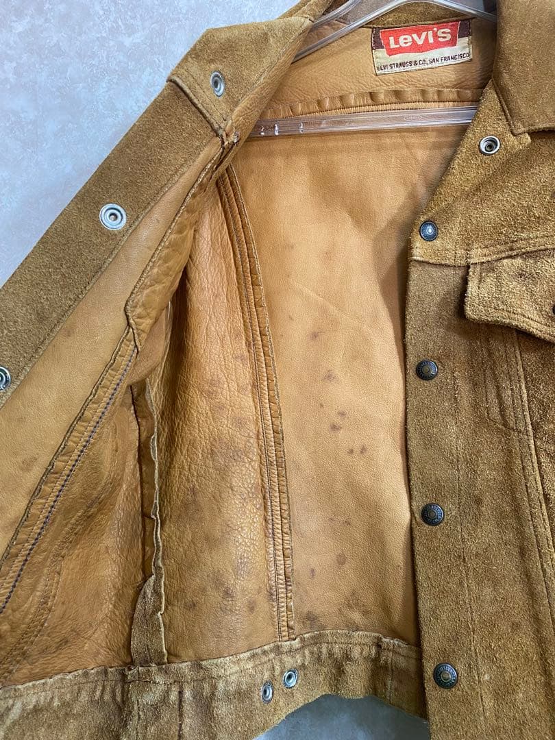 【K】Levi's スエードブラウンジャケット