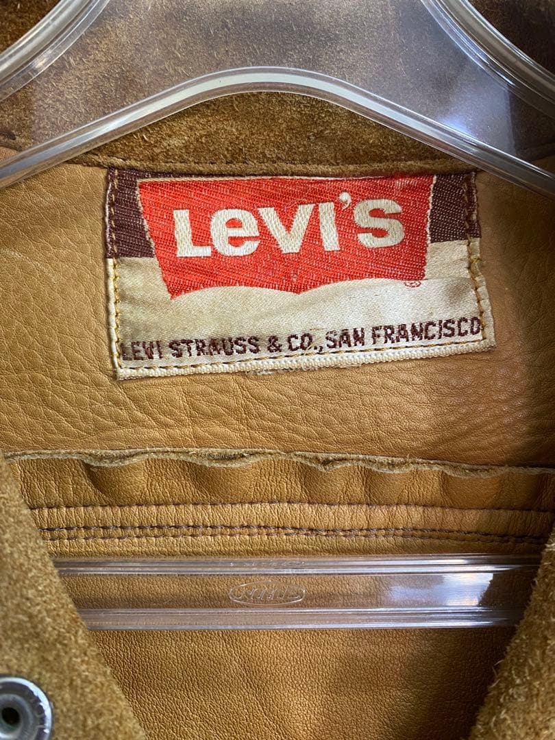 【K】Levi's スエードブラウンジャケット