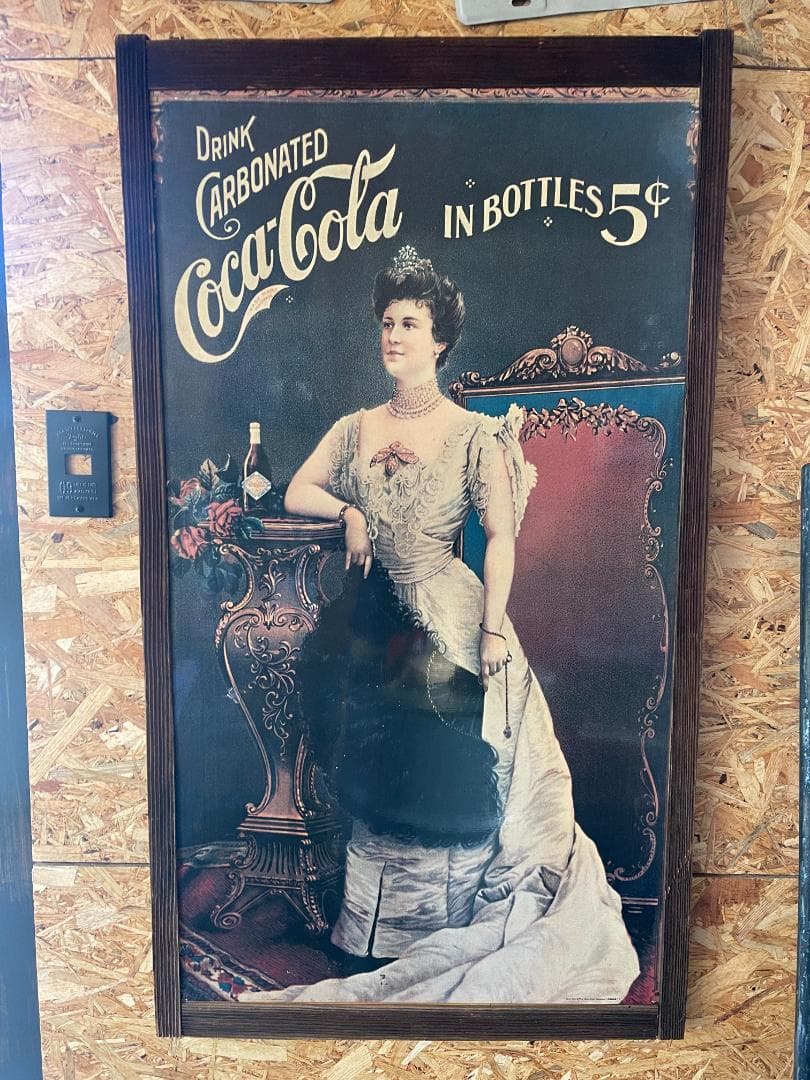 ❤️❤️❤️ ジャンクガーデンの演出用　 コカ・コーラ 看板