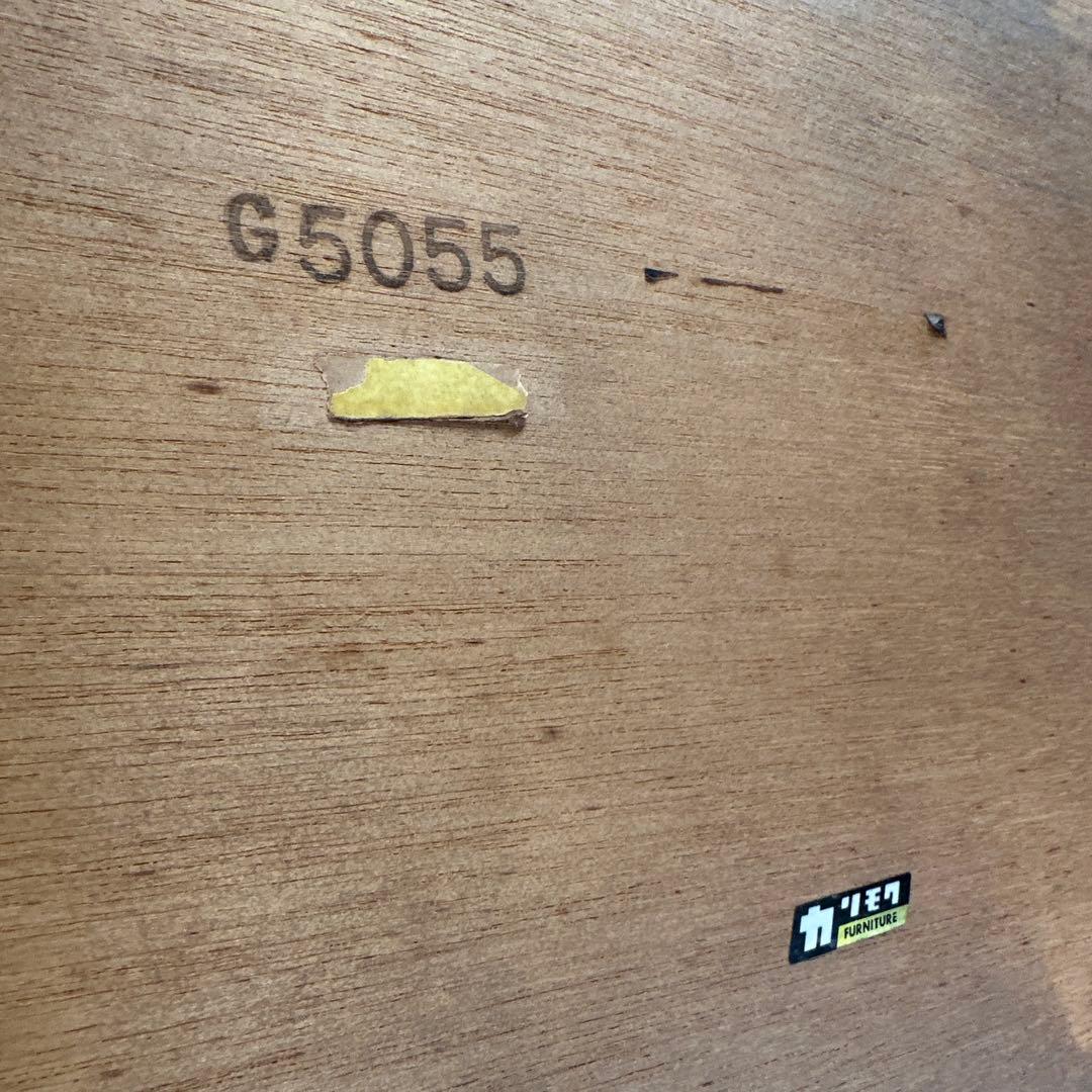 ダークブラウン木製座卓