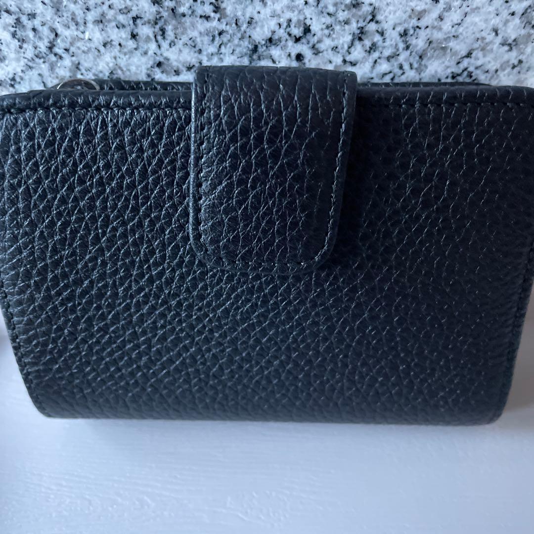 プラダ二つ折り財布VITELLODAINO小銭入付