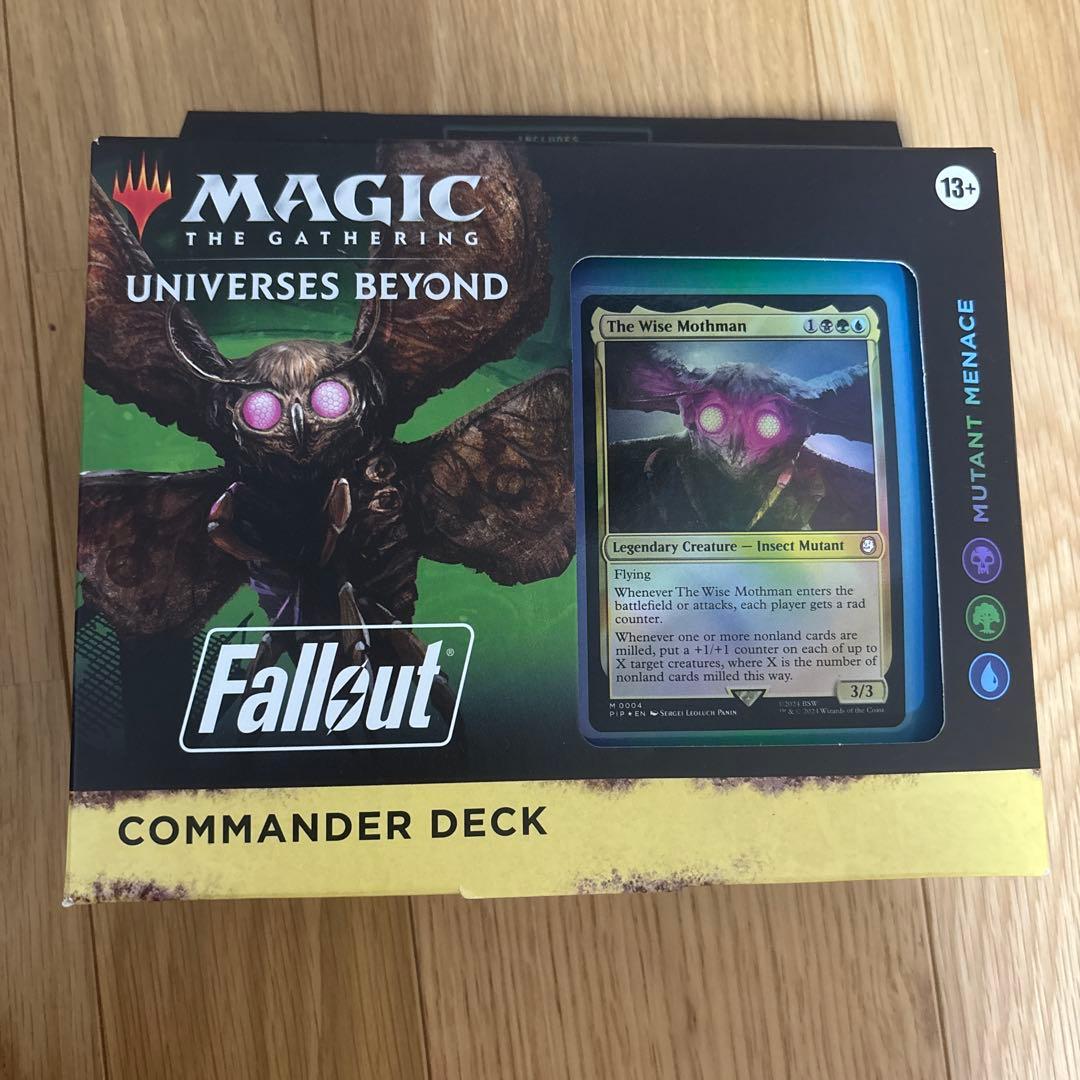 MTG 統率者デッキ ミュータントの脅威 英語版 新品未開封 Fallout