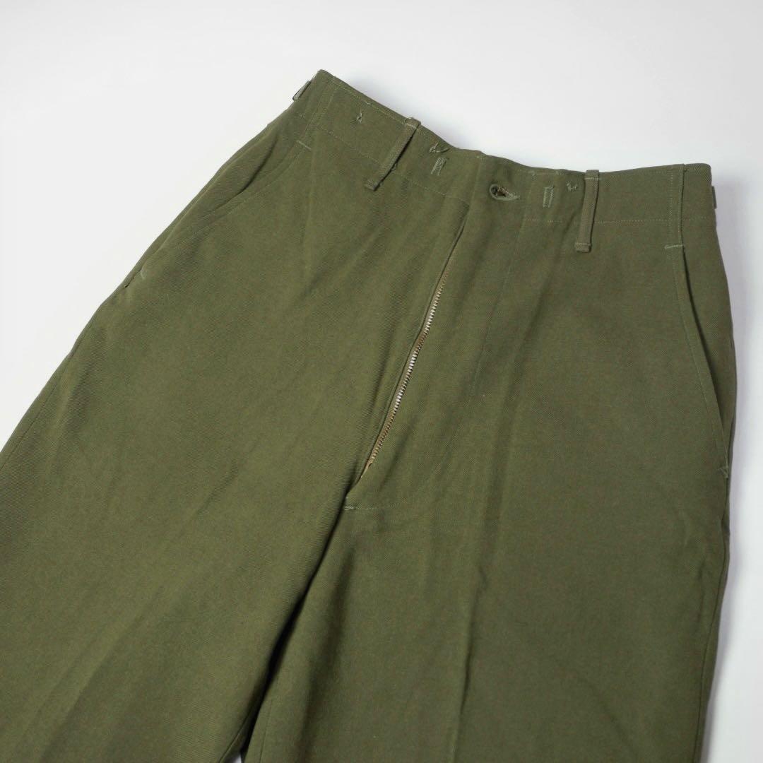 デッド50sビンテージM-1951ミリタリー米軍ウールパンツ トラウザーズ軍物S