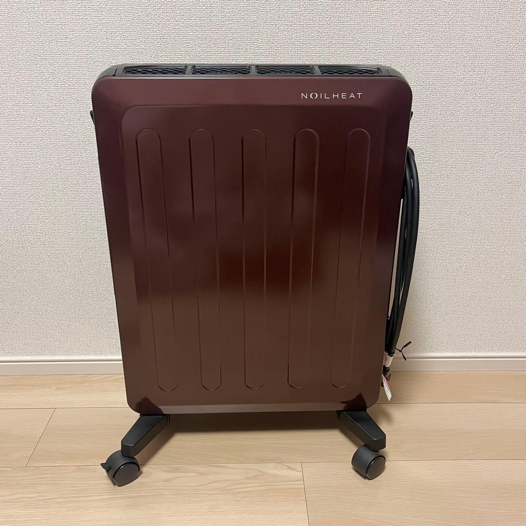 【美品】CORONA オイルレスヒーター CHS-15A　ワインレッド