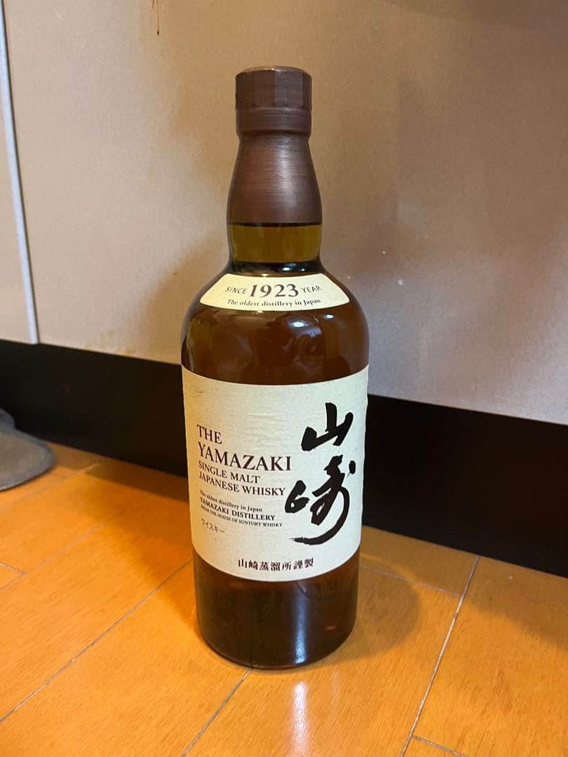 新品未開封！YAMAZAKI シングルモルトウイスキー 700ml箱無し