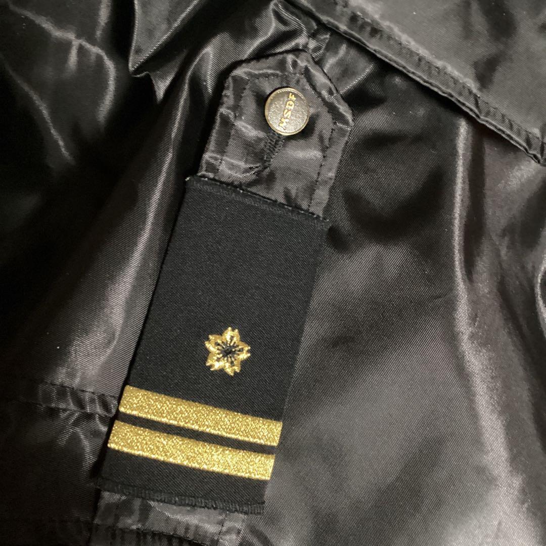 購入困難　激レア　MSDFロゴ付きブラックジャケット　新品　肩章なし　LLサイズ