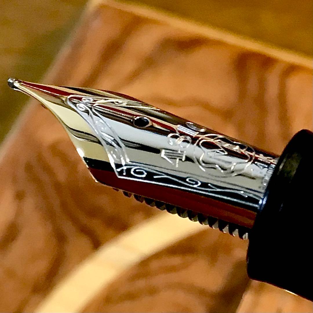 ☆極上美品☆素晴らしいモンブランマイスターシュテック146ルグラン（Ｆ)