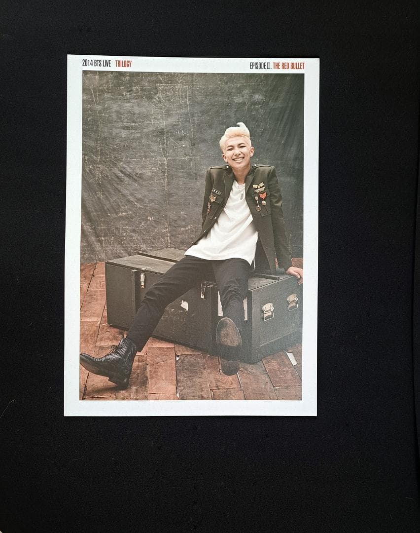 BTS 公式 RM ミニポスター クリアフォルダー ラップモンスター 防弾少年団