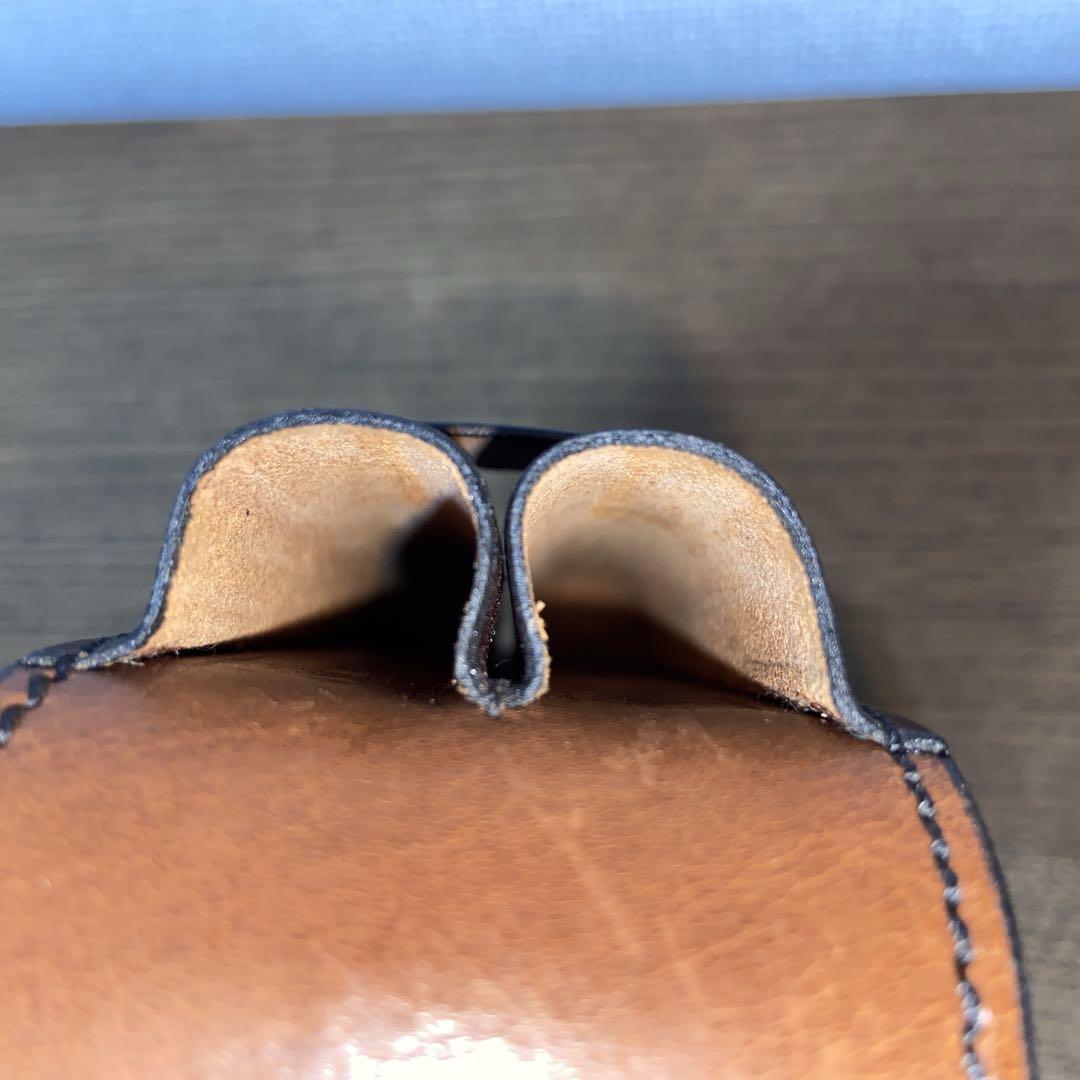 ハンスオスター　Hans Øster　皮革　ペンケース　２本差し　デンマーク