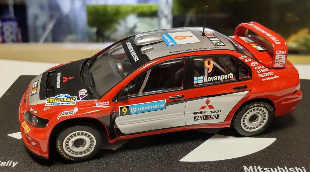 1/43 WRC ミニカーセット スバル・三菱
