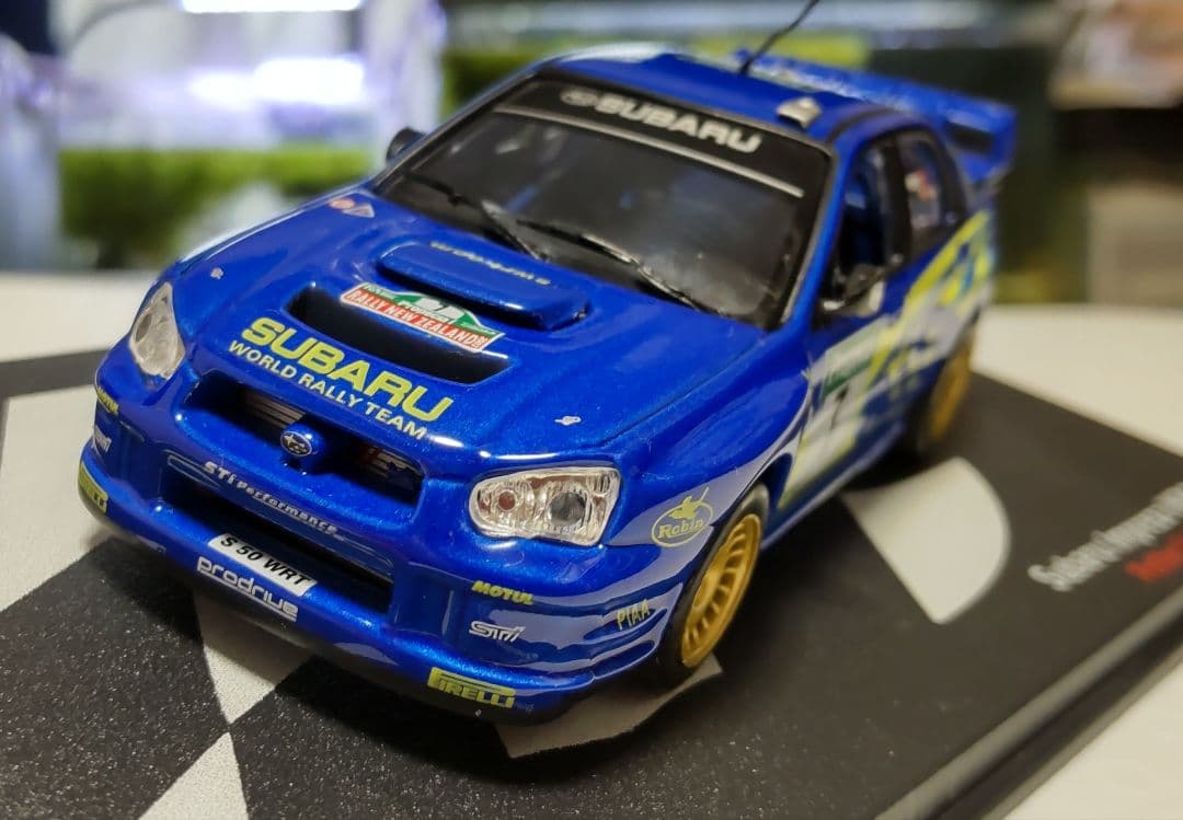 1/43 WRC ミニカーセット スバル・三菱