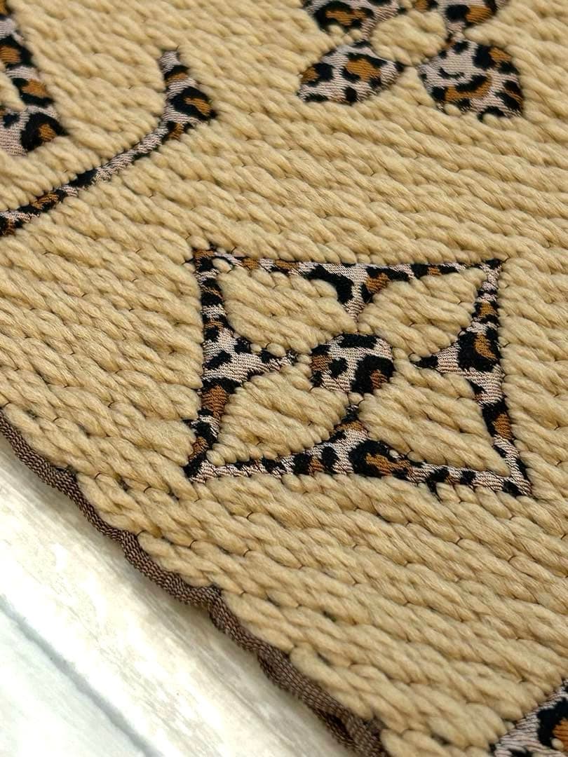 【限定】ルイヴィトンマフラーレオパードエシャルプジャイアントモノグラムジャングル