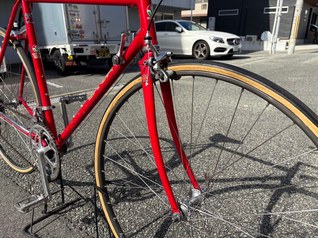 a*r様 80'S純国産ビンテージクロモリロード シマノ600 ニシキ 超軽量