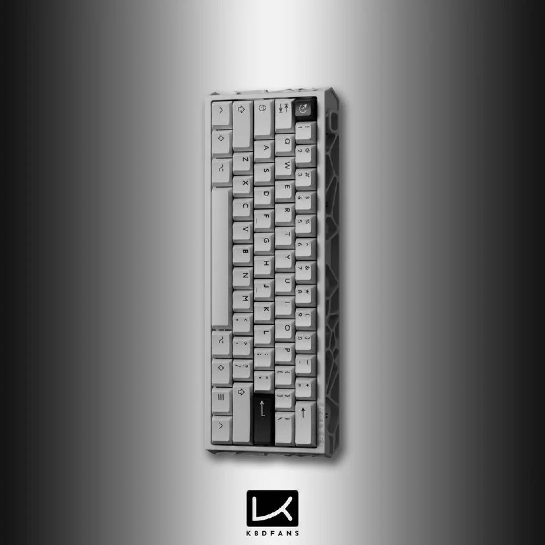 （定価39800）Kbdfans Holy60 HE White