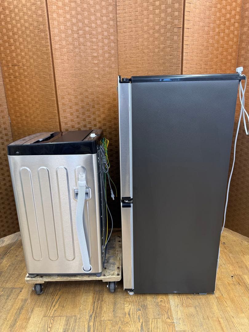F069 生活家電2点セット　冷蔵庫　洗濯機　高年式　2022年　2023年製