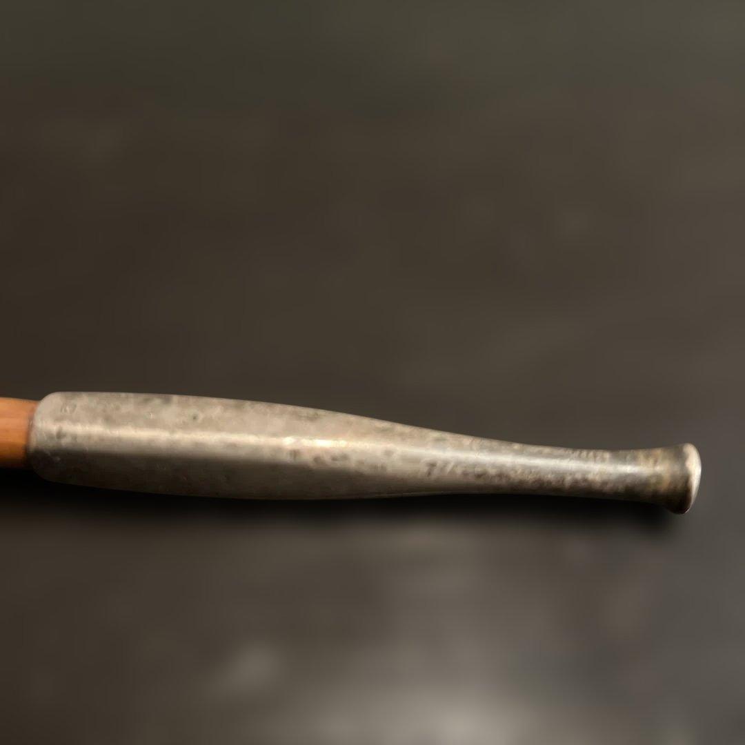 純銀製　刻印　キセル　時代物　送料無料　総重量48.8g