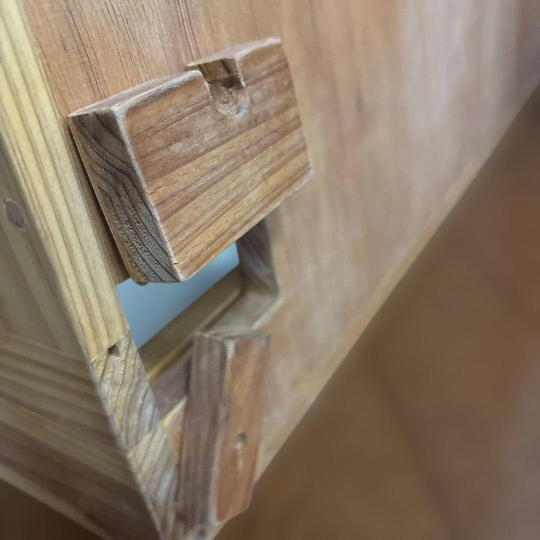 ハリネズミ用木製ケージ（回し車付き）