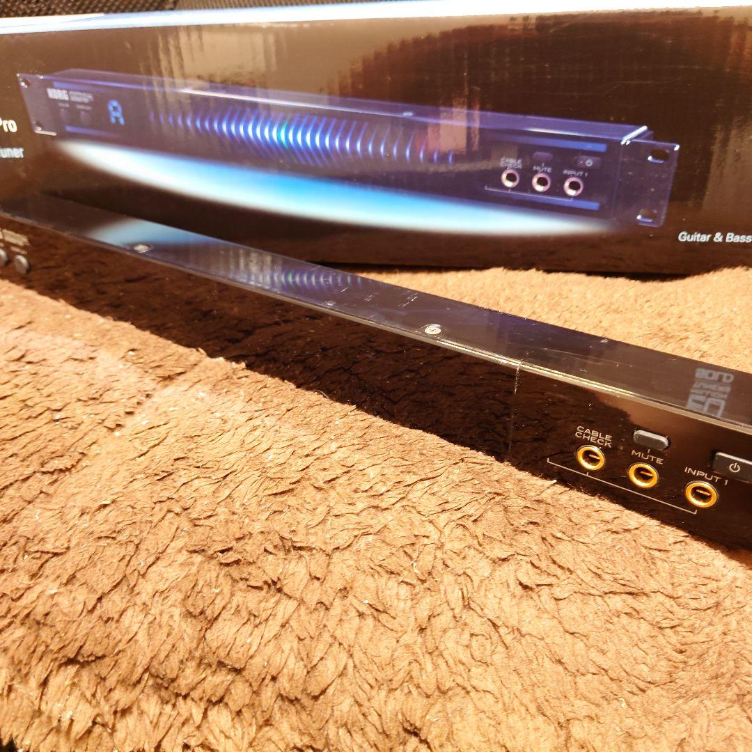 【KORG】PitchBlack Pro ラックチューナー