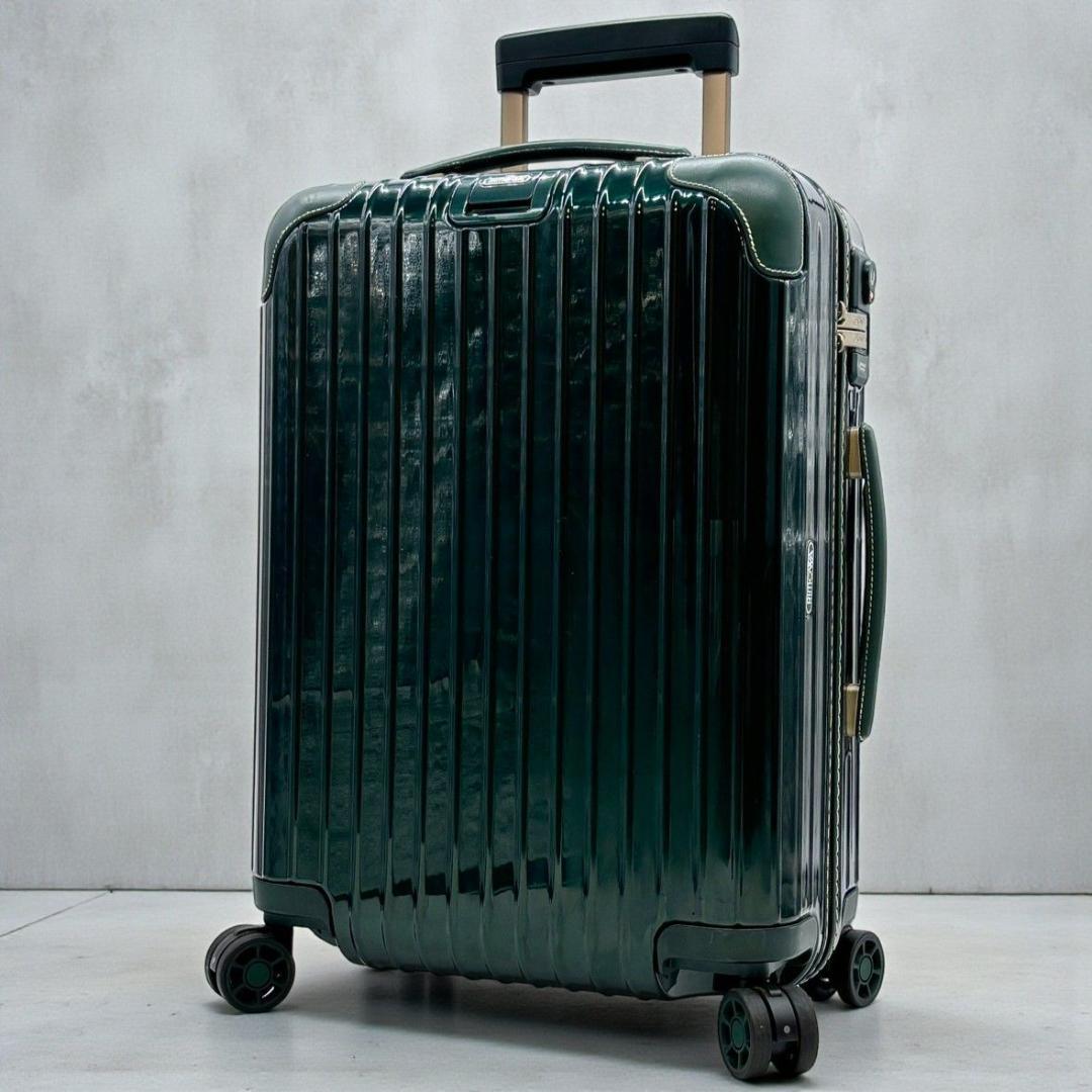 希少 リモワ ボサノバ 870.52 グリーン 4輪 32L 機内持込可能 美品