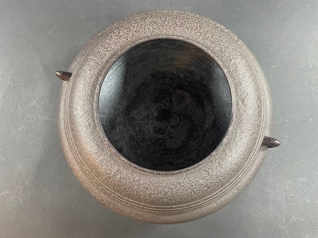 21 最終値下げ　高橋敬典 人間国宝 釜師 銀 共箱