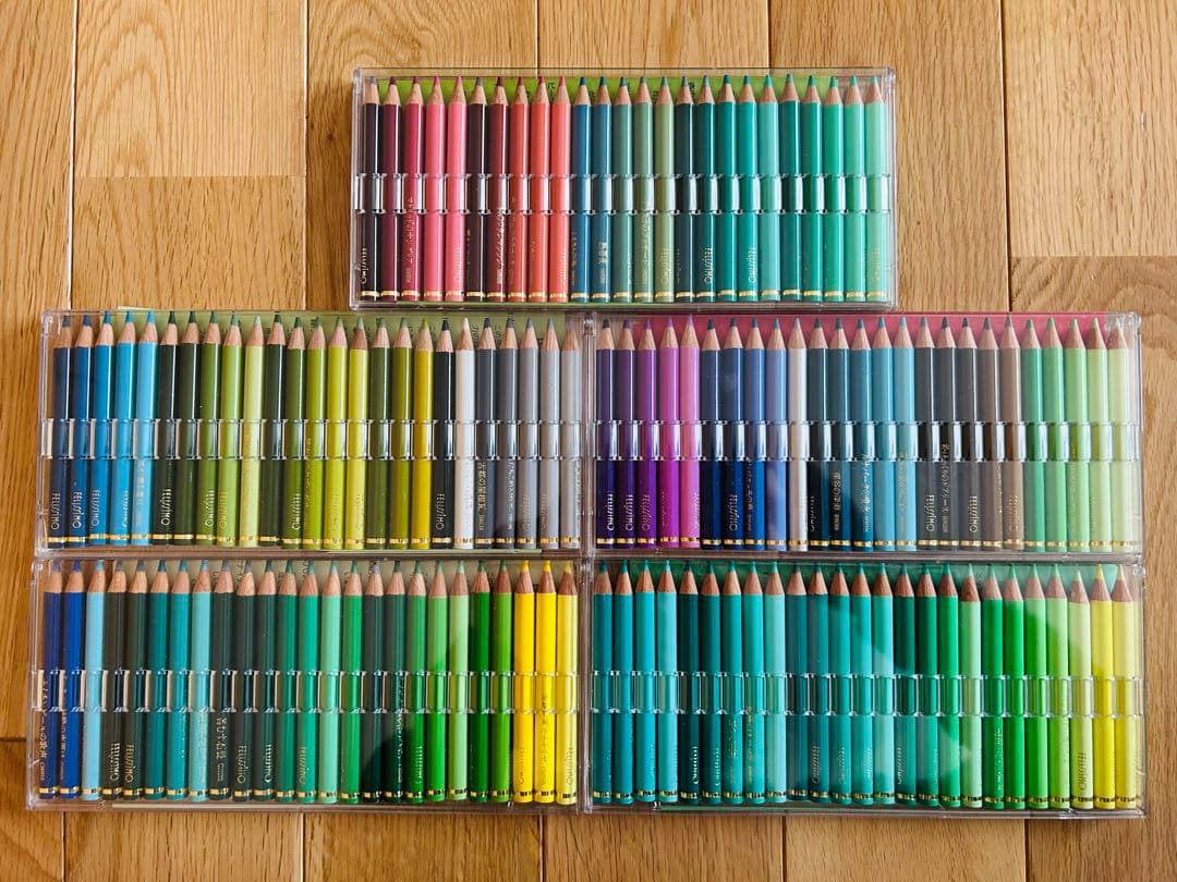 フェリシモ　ミニ色鉛筆　525本