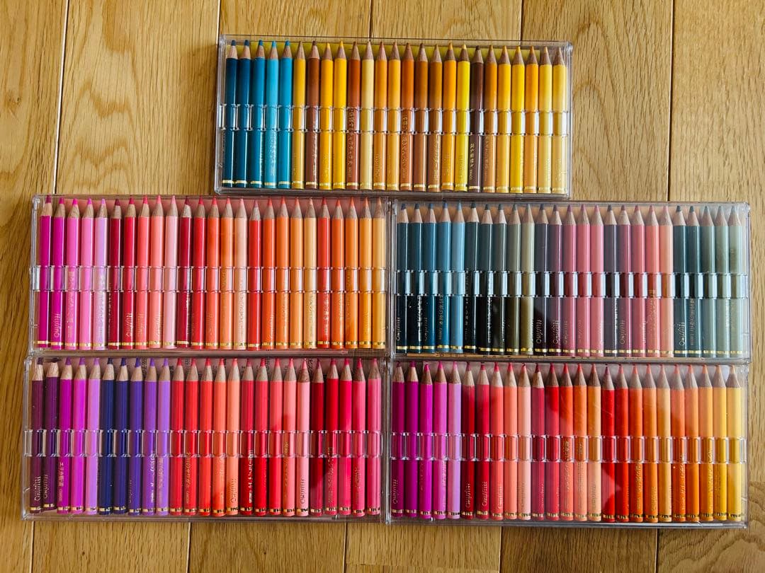 フェリシモ　ミニ色鉛筆　525本