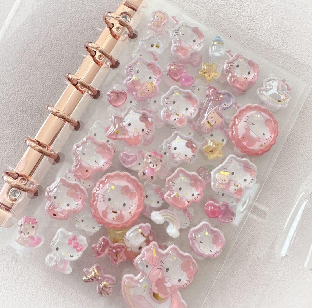 シール帳 A6リフィルのみ10枚