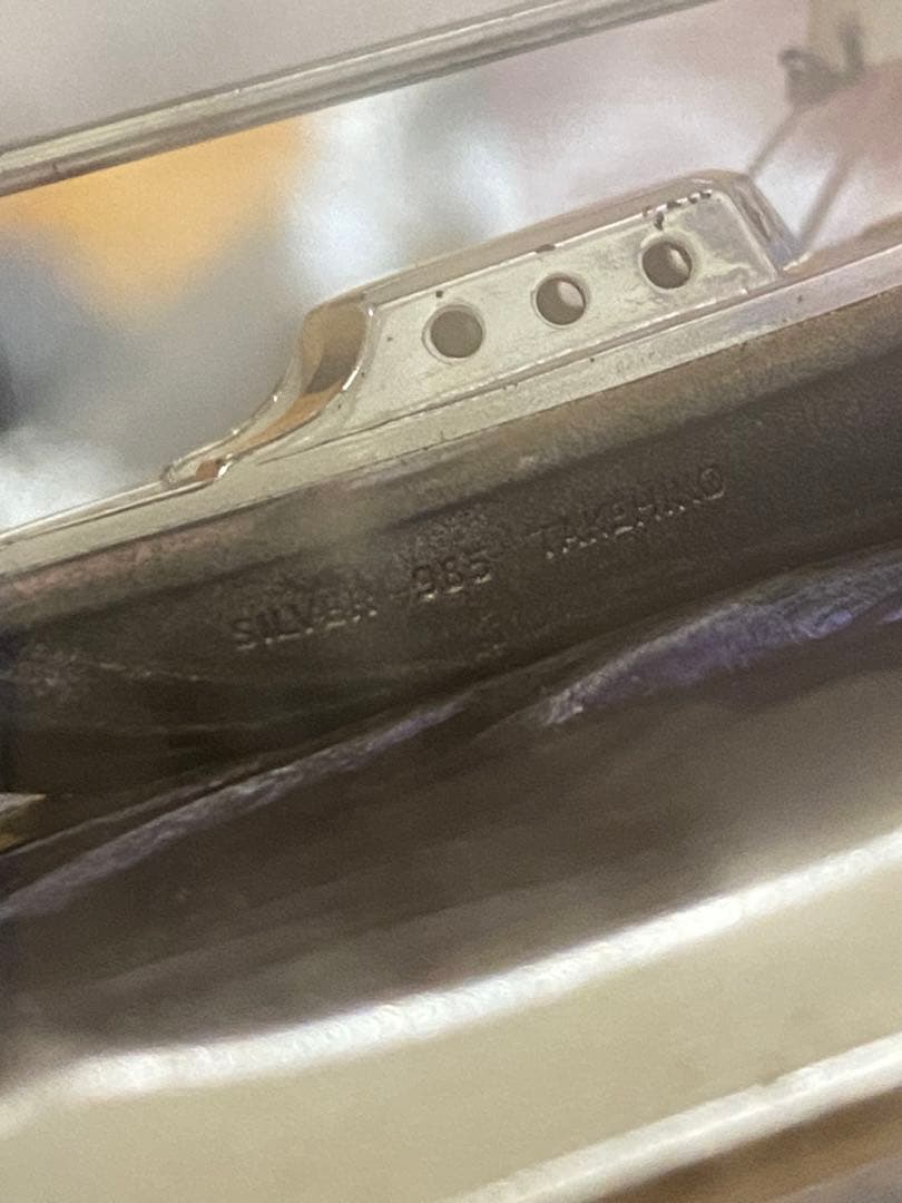 純銀製　TAKEHIKO ヨット　関武比古作