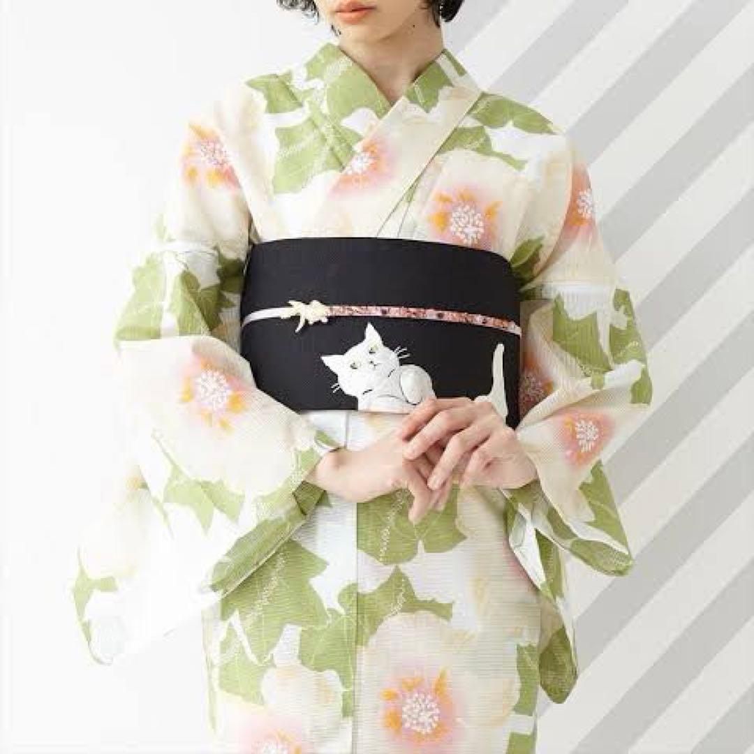 新品未開封　単品 浴衣「夏芙蓉 」ふりふ 紫織庵　ゆかた