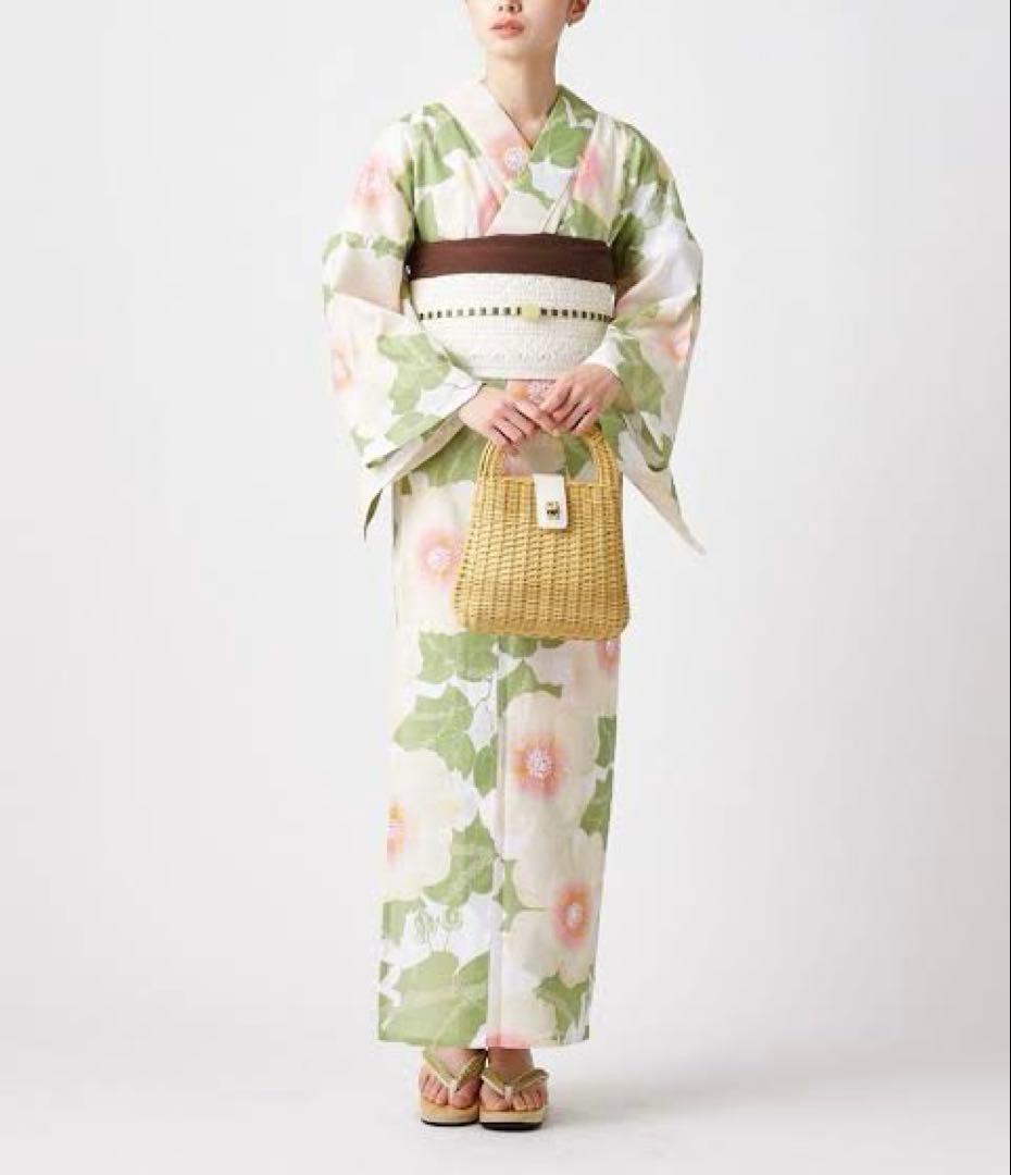 新品未開封　単品 浴衣「夏芙蓉 」ふりふ 紫織庵　ゆかた