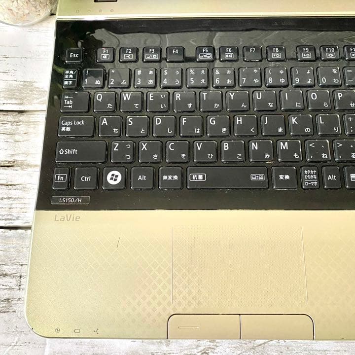 新品SSD搭載❗️webカメラ付き⭐️人気カラ-ゴ-ルド⭐️ノ-トパソコン⭐️NEC