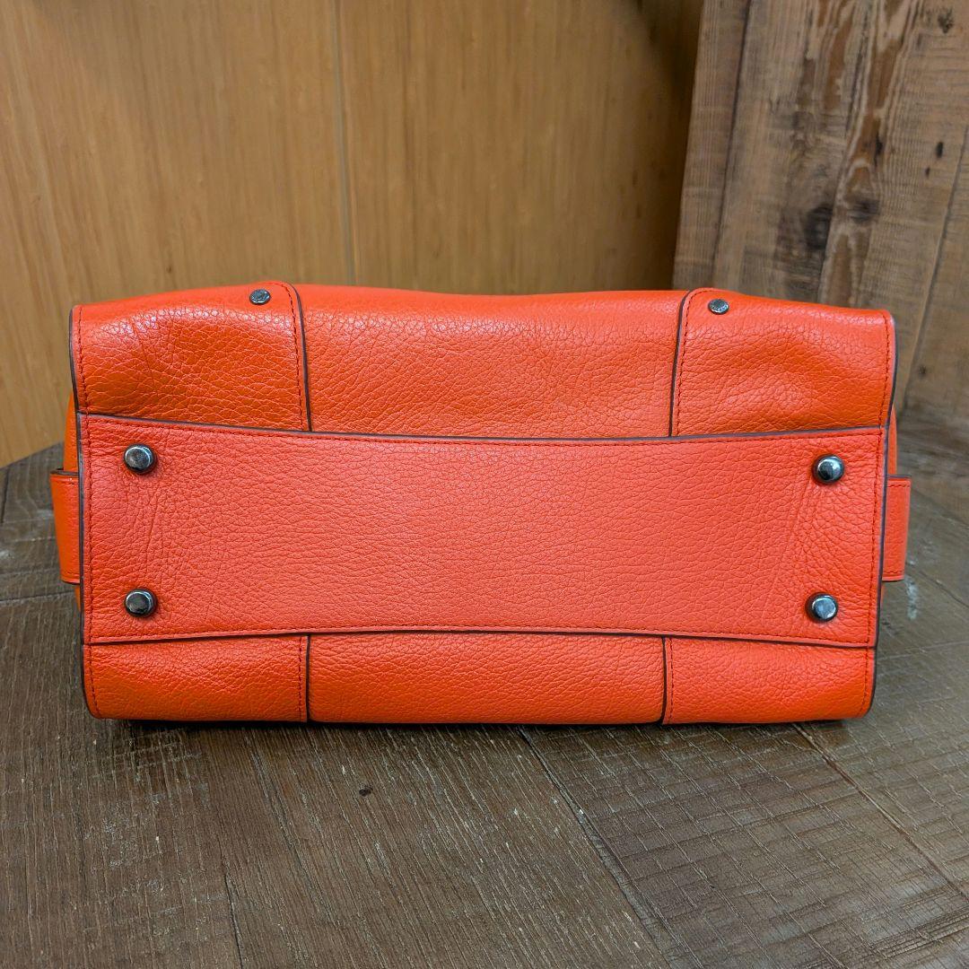 すずらん様 袋付 COACH マーサーサッチェル24 レザーハンドバッグ