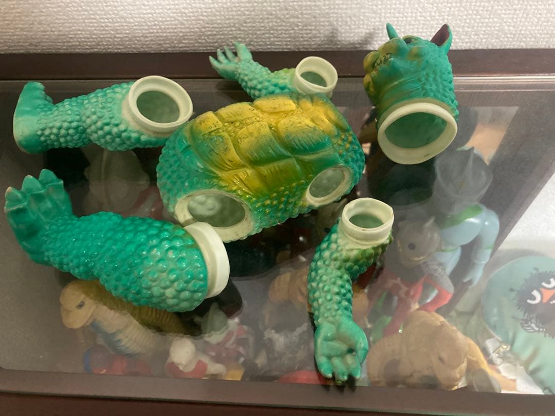 希少⭐︎当時物 ガバラ ソフビ　ひよこマーク・ブルマァク